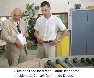 Visite de M. Claude JEANNEROT